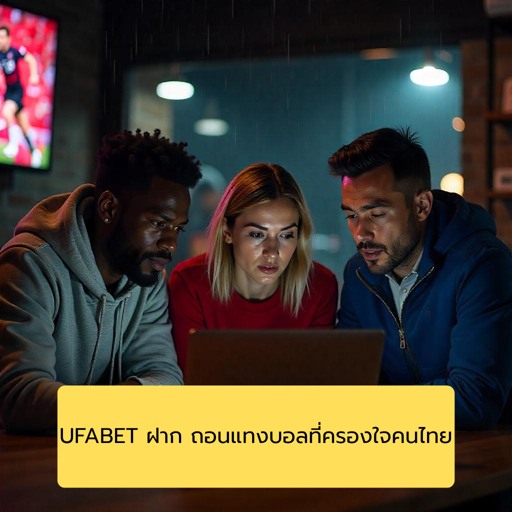 UFABET ฝาก ถอนแทงบอลที่ครองใจคนไทย