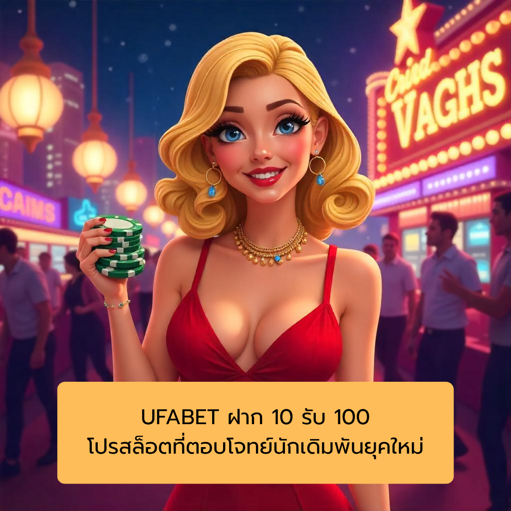 UFABET ฝาก 10 รับ 100 โปรสล็อตที่ตอบโจทย์นักเดิมพันยุคใหม่