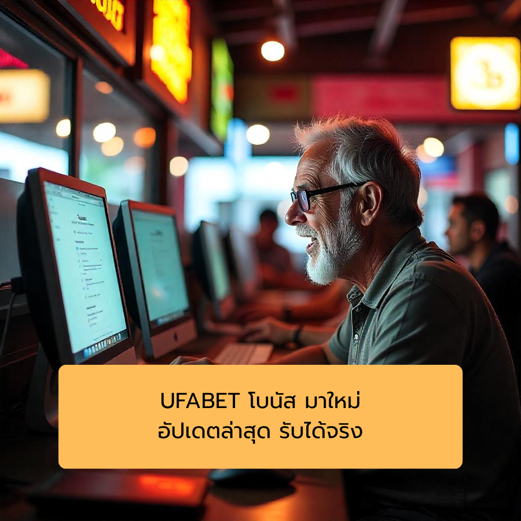 UFABET โบนัส มาใหม่ อัปเดตล่าสุด รับได้จริง