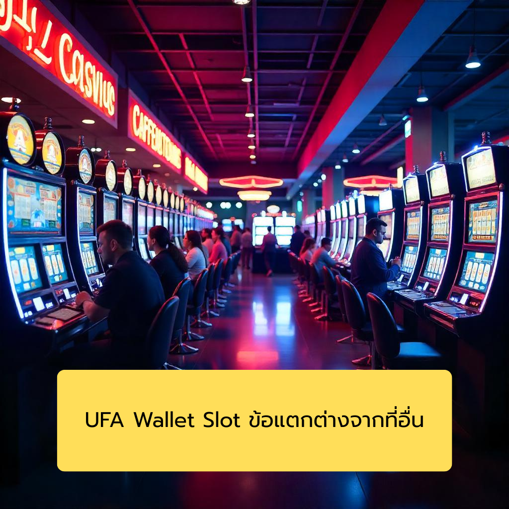 UFA Wallet Slot ข้อแตกต่างจากที่อื่น
