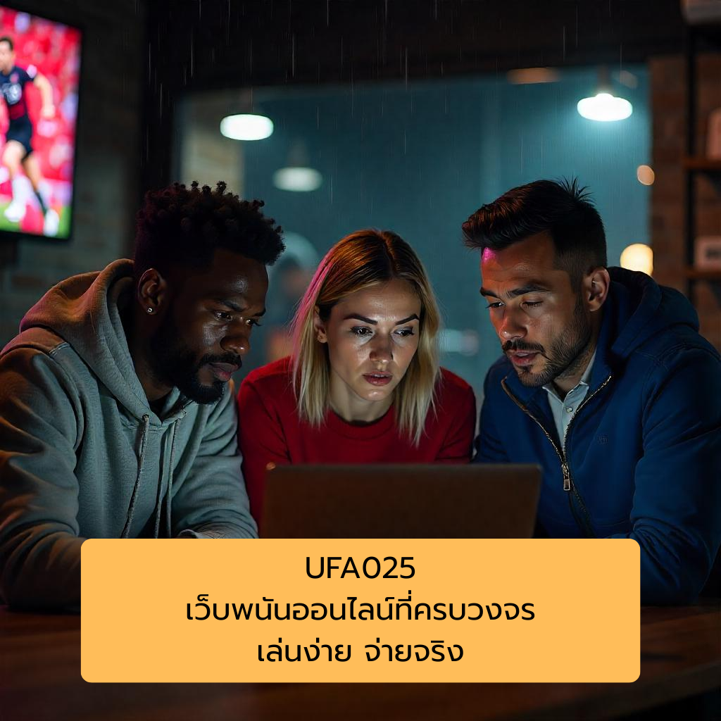UFA025 เว็บพนันออนไลน์ที่ครบวงจร เล่นง่าย จ่ายจริง