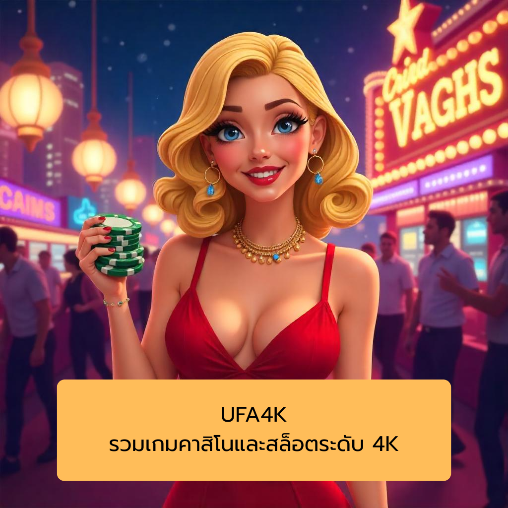 UFA4K รวมเกมคาสิโนและสล็อตระดับ 4K