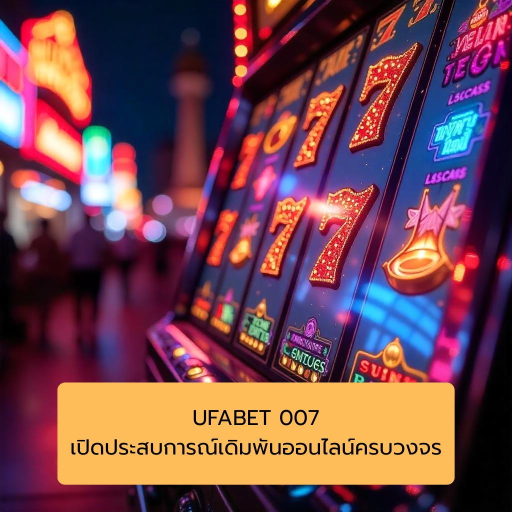UFABET 007 เปิดประสบการณ์เดิมพันออนไลน์ครบวงจร