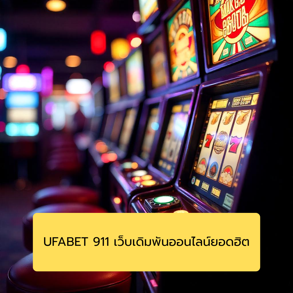 UFABET 911 เว็บเดิมพันออนไลน์ยอดฮิต
