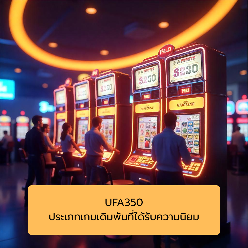 UFA350 ประเภทเกมเดิมพันที่ได้รับความนิยม