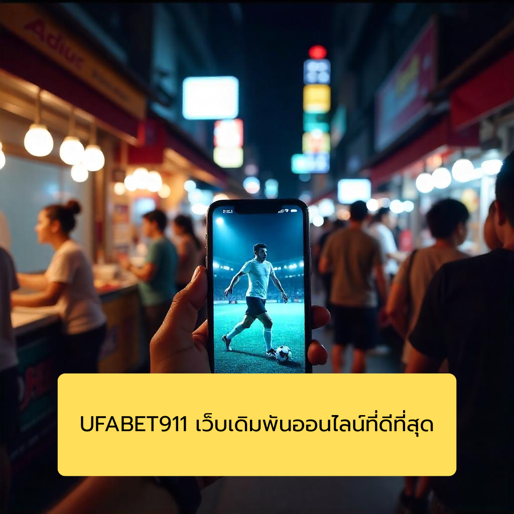 UFABET911 เว็บเดิมพันออนไลน์ที่ดีที่สุด