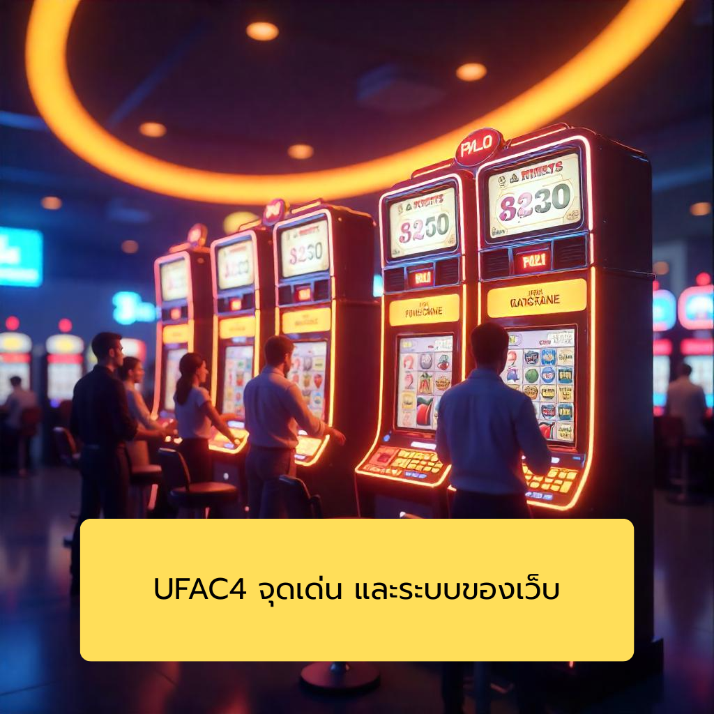 UFAC4 จุดเด่น และระบบของเว็บ