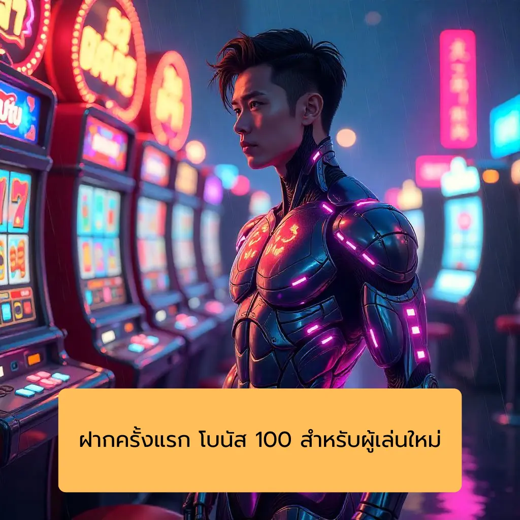 ฝากครั้งแรก โบนัส 100 สำหรับผู้เล่นใหม่