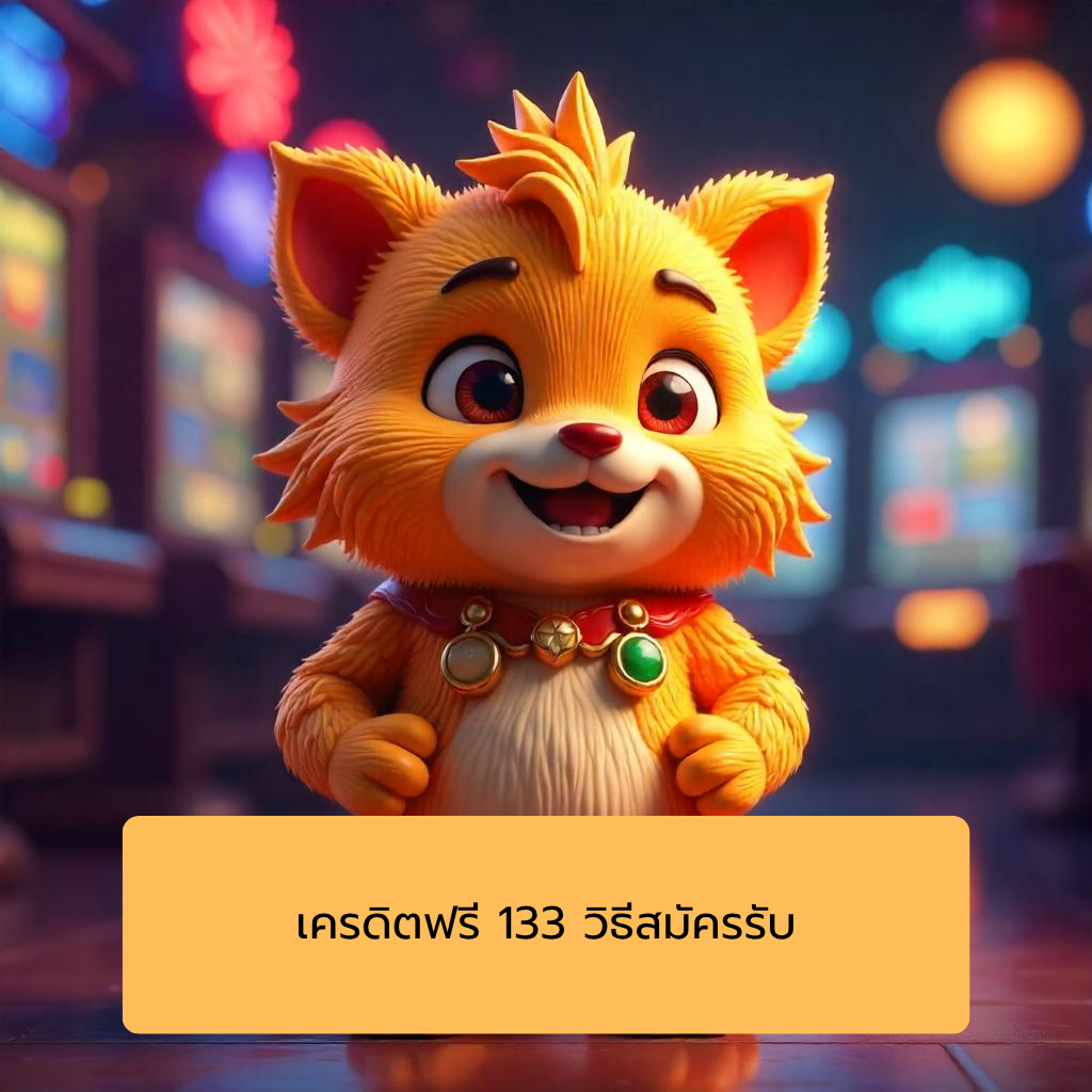 เครดิตฟรี 133 วิธีสมัครรับ