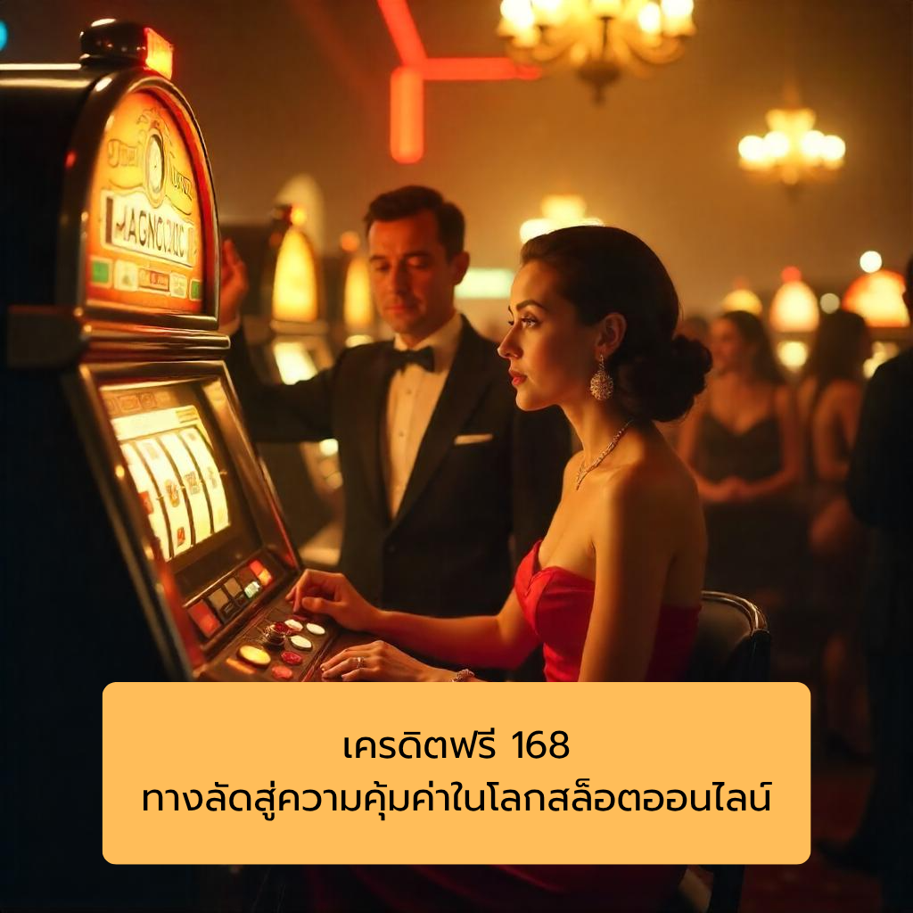 เครดิตฟรี 168 ทางลัดสู่ความคุ้มค่าในโลกสล็อตออนไลน์