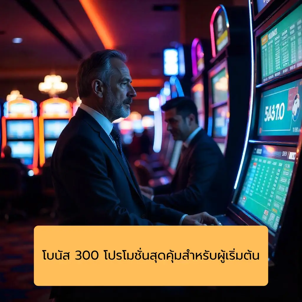 โบนัส 300 โปรโมชั่นสุดคุ้มสำหรับผู้เริ่มต้น