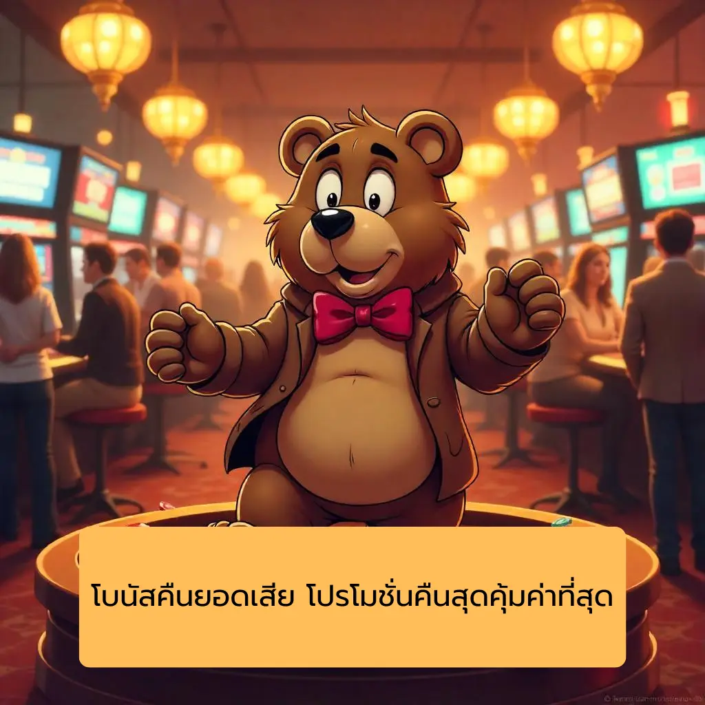 โบนัสคืนยอดเสีย โปรโมชั่นคืนสุดคุ้มค่าที่สุด