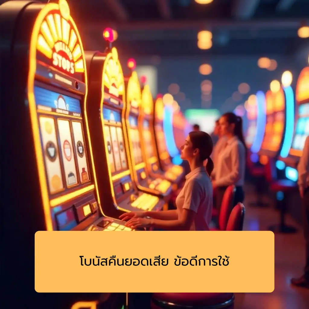 โบนัสคืนยอดเสีย ข้อดีการใช้