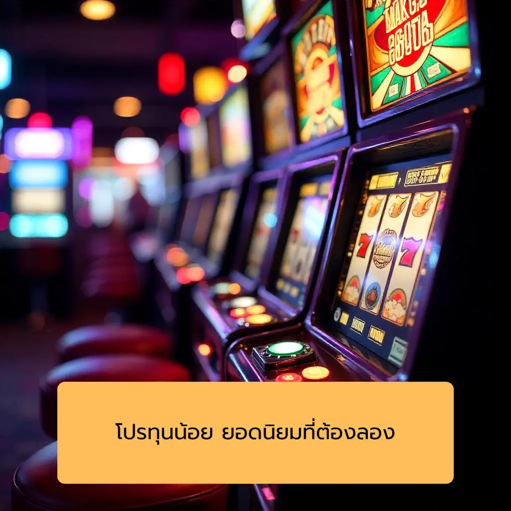 โปรทุนน้อย ยอดนิยมที่ต้องลอง
