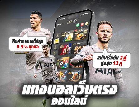 สมัคร พนันออนไลน์ เว็บตรงแทงบอลครบทุกลีก